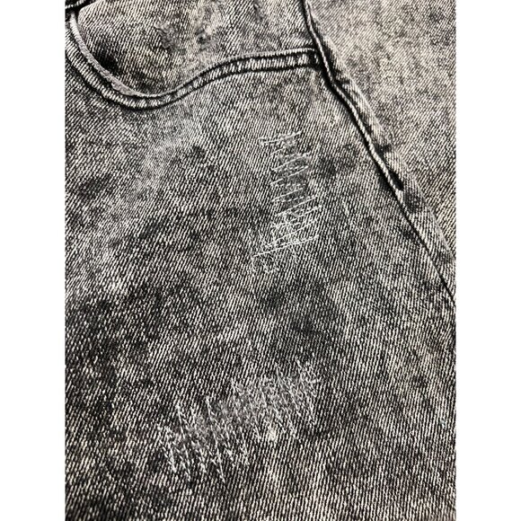 NWOT Sandro Lone Acid Washed Straight Leg Jeans Distressed Black Size 10… - Picture 9 of 16